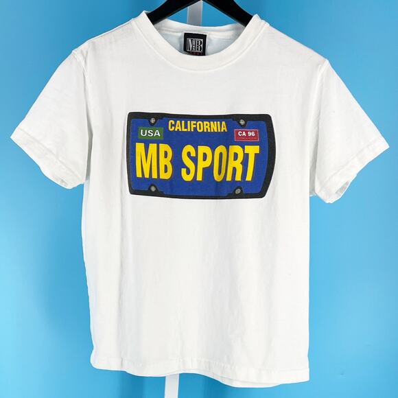 90s license plate graphic tshirt 1990s vintage - Picture 1 of 6